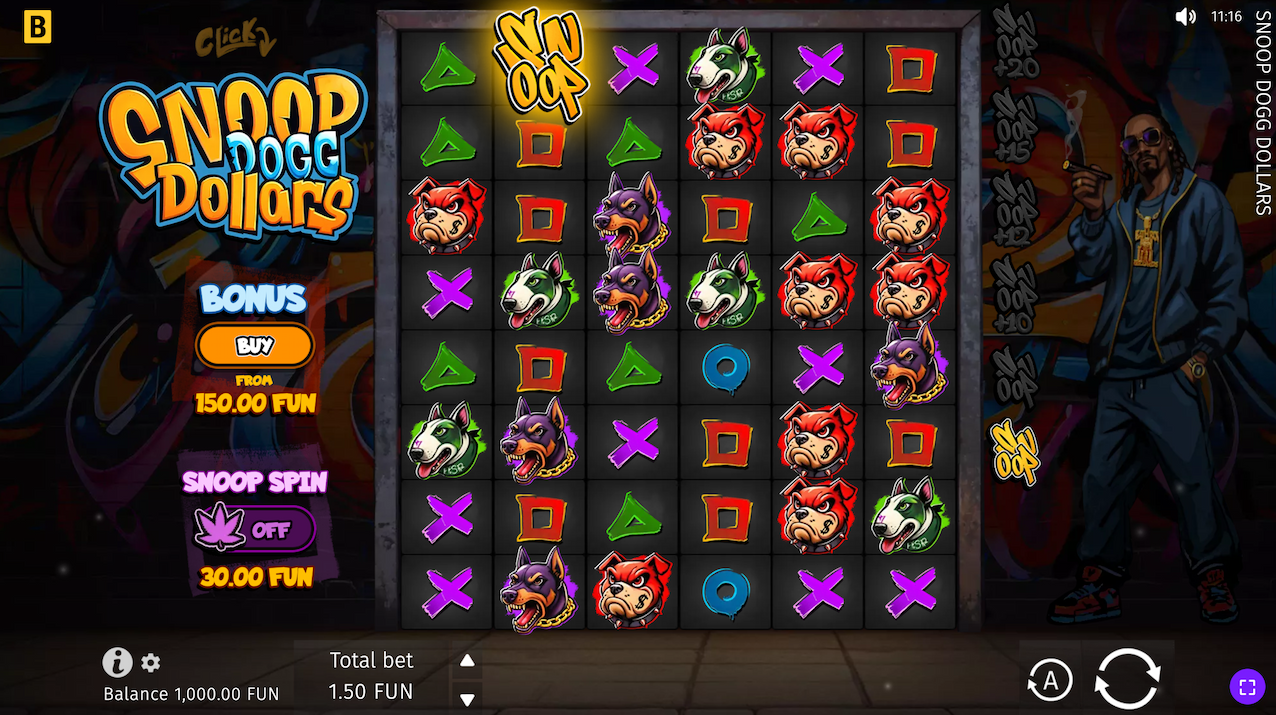 Snoop Dogg Dollars slot game