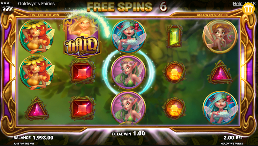 Goldwyns Fairies slot game