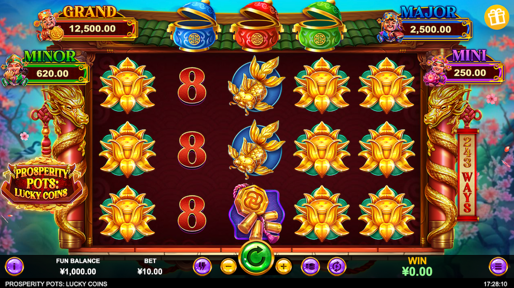 Prosperity Pots: Lucky Coins slot game