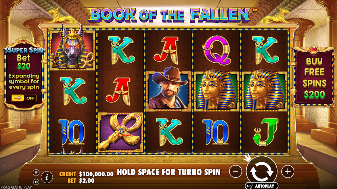 Book of the Fallen slot game