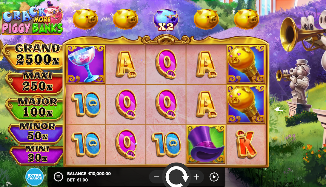 Crack More Piggy Banks slot game
