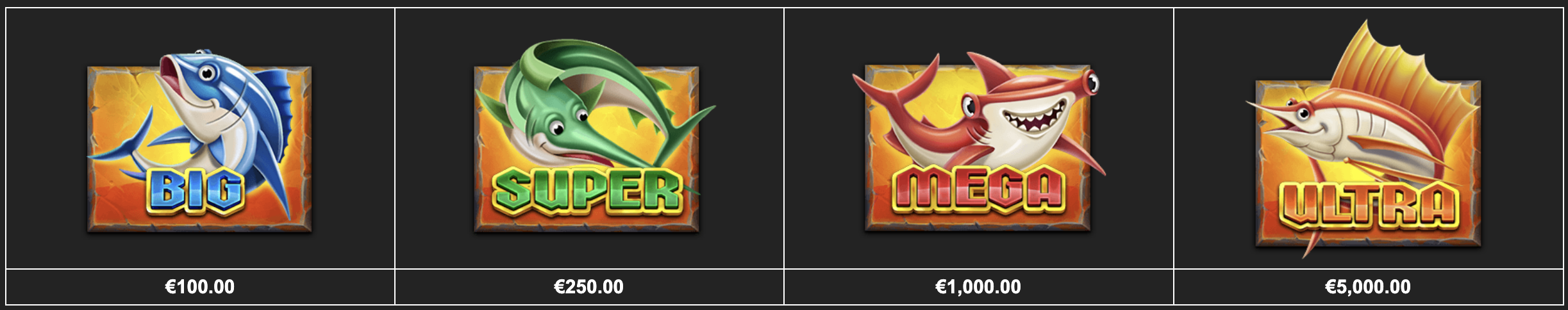 4 Fantastic Vikings Go Fishing money prize