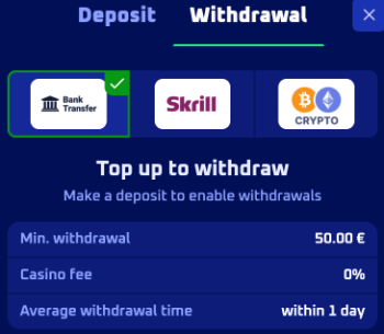 Spinwinera casino withdrawal problems