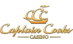 Official logo of Captain Cooks Casino