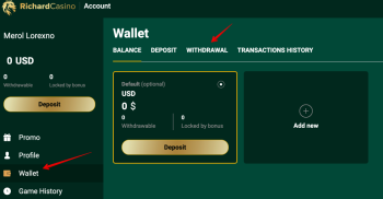 Richard casino withdrawal times