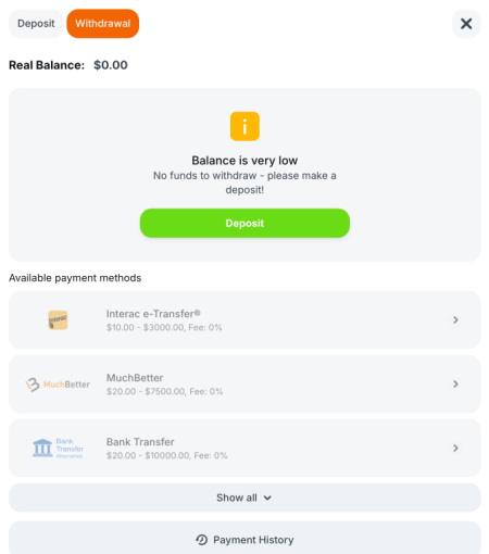 cazimbo casino withdrawal time