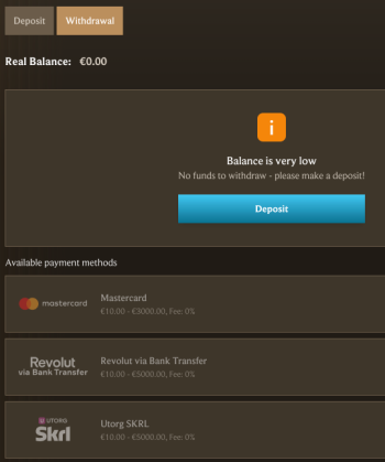 Realz casino withdrawal problems