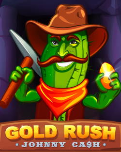Gold Rush Johnny Cash logo